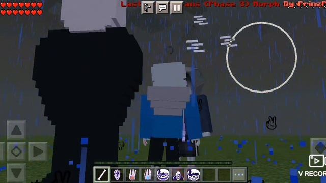 Last Breath Sans morph VS Dust Sans en Minecraft смотреть онлайн