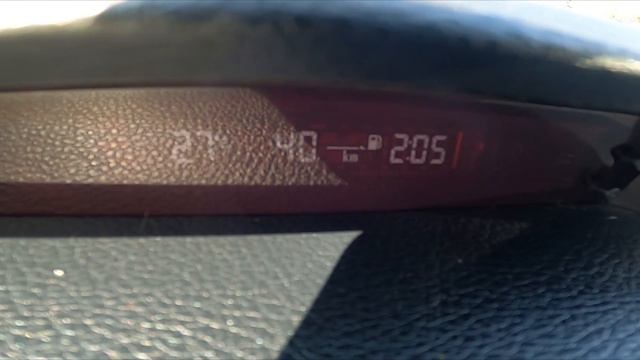 How to Find and Reset Average Fuel Consumption Subaru Legacy V ( 2009 – 2015 )