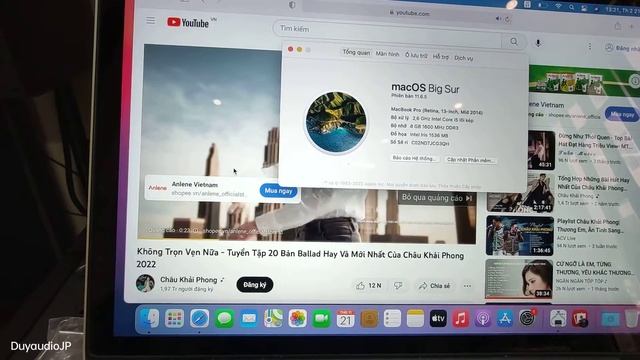 MacBook Pro retina 2014.. giá rẻ.. Core I5.. ram 8/128ssd.. PIN trên 4h.. ☎0799100001 смотреть онлайн