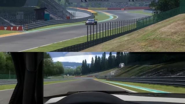Audi R8 LMS Ultra @ Spa - Assetto Corsa - Split Screen - New PB смотреть онлайн