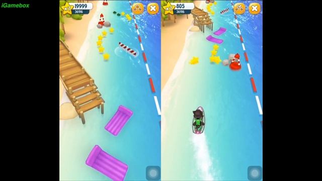 Angela Jetski Vs Tom Jetski Gameplay makeover for children_iGamebox смотреть онлайн