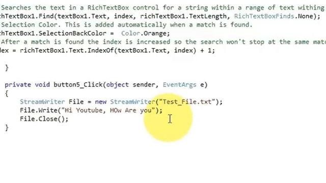 C# Tutorial 27: Create a text file and write in it using C# смотреть онлайн
