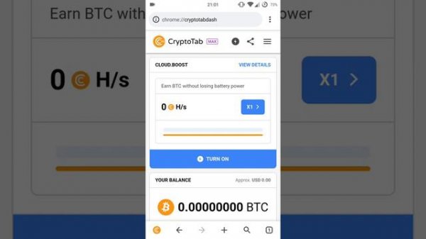 Cryptotab Browser Max не работает.