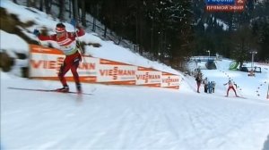 БИАТЛОН. КМ 2009-10. Рупольдинг (Германия). Мужчины. Эстафета 4 х 7,5 км. 17.01.2010. 720p.