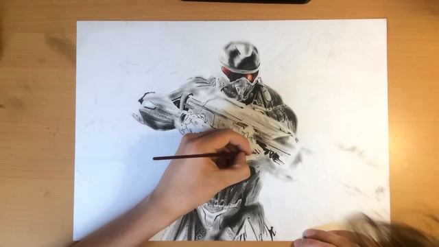 Crysis 3 - Speed drawing смотреть онлайн