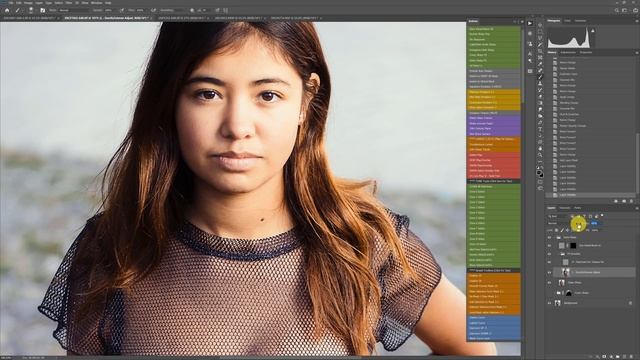 Sharpening in Photoshop with Sharpist actions смотреть онлайн