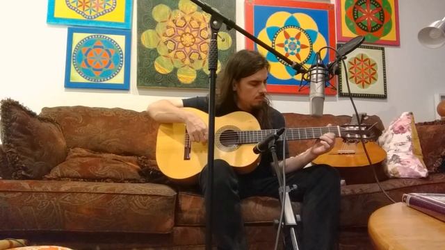 Flamenco Improv with RODE nt2-a (sm57 percussive) - Room microphones смотреть онлайн