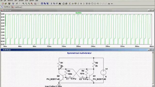Видео урок 4, освоение программы LTspice. смотреть онлайн