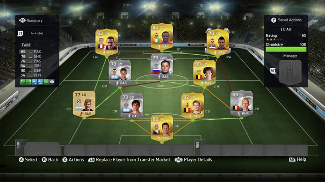 THE CHEAP ROBBEN! w/ SQUAD BUILDER! | FIFA 15 Ultimate Team смотреть онлайн
