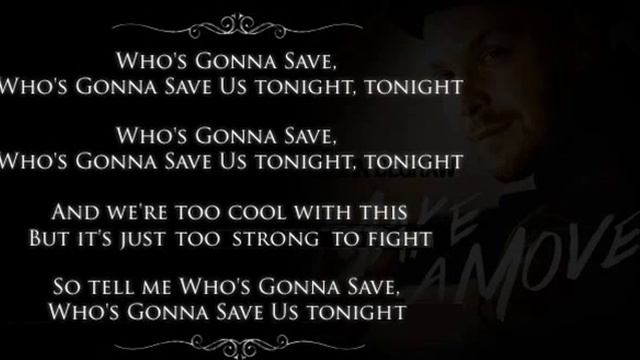 Gavin DeGraw - Who's Gonna Save Us (LYRICS ON SCREEN) смотреть онлайн