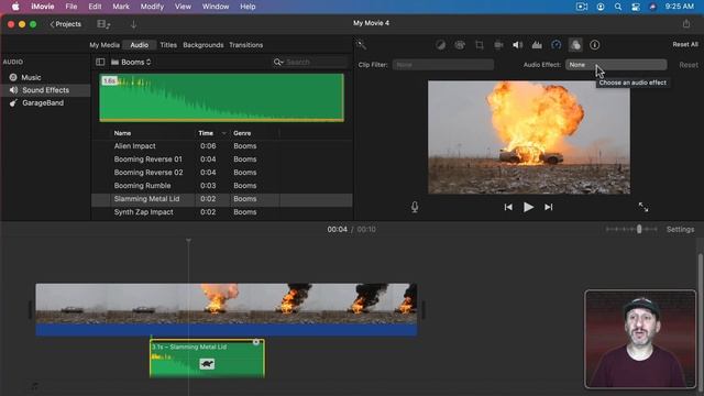 Adding Sound Effects in iMovie смотреть онлайн