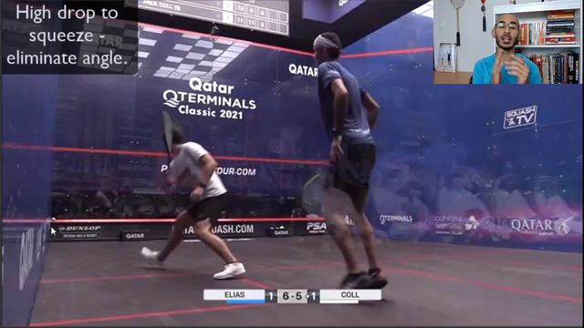 PSA Squash 2021: Diego Elias' First Platinum Title Performance Analyzed - Qatar Classic Final смотреть онлайн