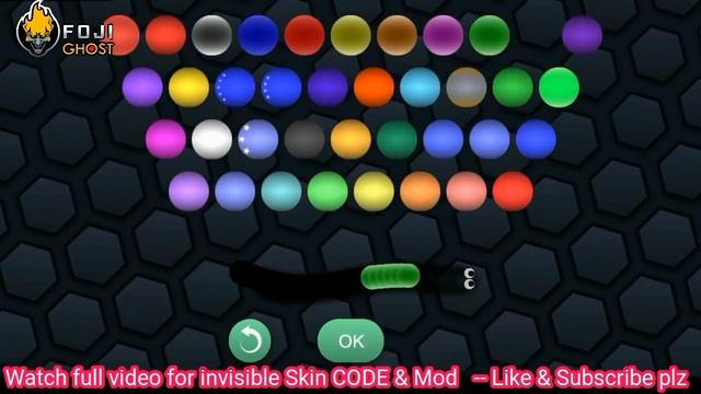 Slither Io Invisible Code - Invisible Skin Code 2023 - Slither Io Invisible Snake Code
