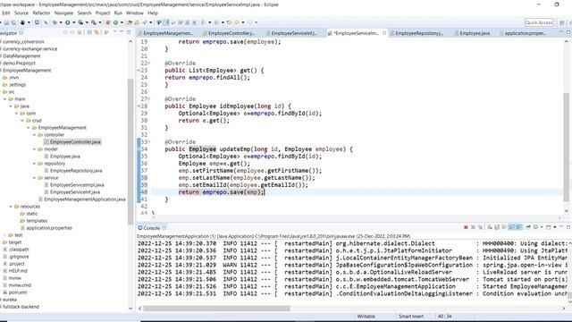 Spring Boot Day-3 Telugu [Employee Management System] #bsktrending #springboot #spring #java #api смотреть онлайн