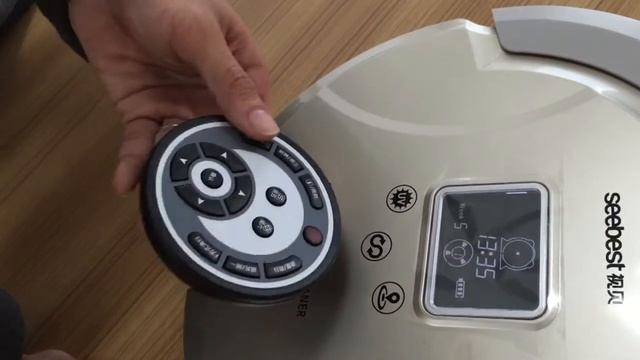 Seebest C561 C571 C565 Robot Vacuum Cleaner Time Schedule Setting Operation Demo