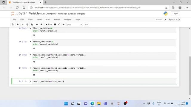Python, Variables and Operators смотреть онлайн