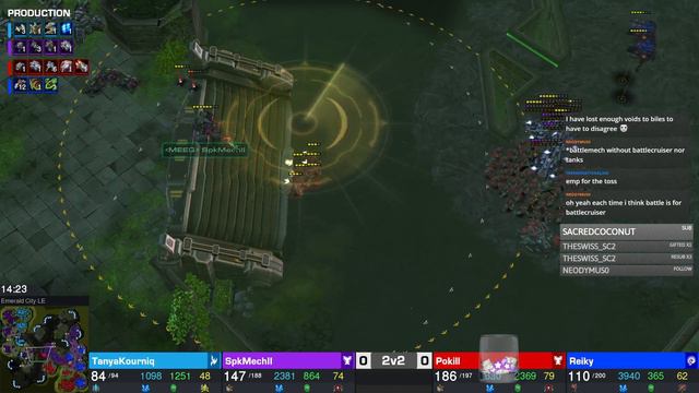 "All Zergs have an urge to randomly muta switch" | StarCraft 2 - 2v2 (PTvTZ) on Emerald City LE смотреть онлайн