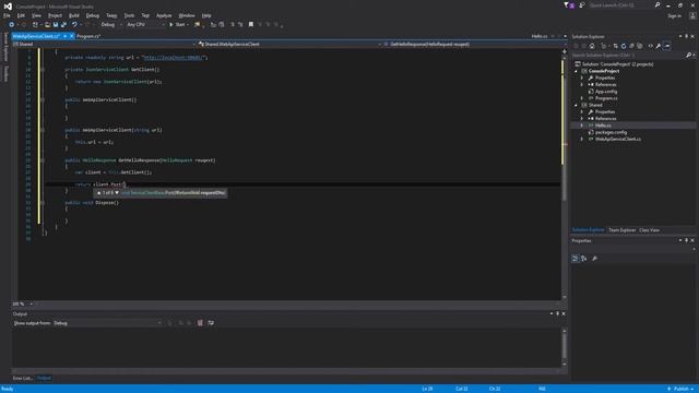 C# | Creating a ServiceStack Web Api with attached Service client | Part 2 - Service Client смотреть онлайн