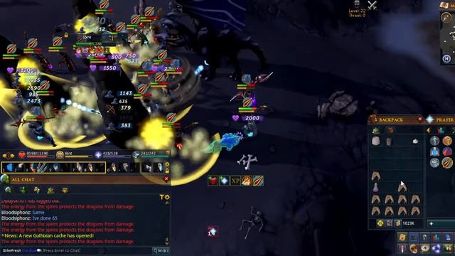 Runescape Fresh Start Worlds King Black Dragon Rampage Event смотреть онлайн
