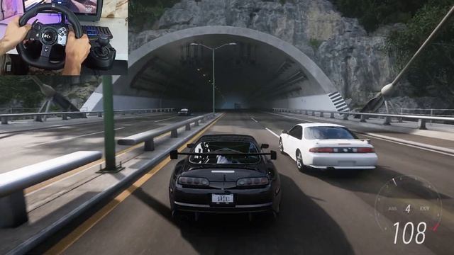 Toyota Supra 1998 ( Sreering wheel + Shifter ) | Forza Horizone 5 | 4K Gameplay смотреть онлайн