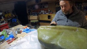 Самодельный бензобак из стекловолокна и пластика Часть2 из2