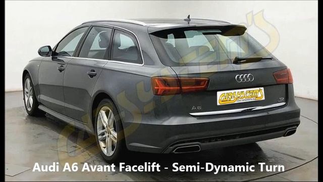 Audi A6 Avant Facelift - Dynamischer Blinker - Semi-Dynamic - Turn Signal смотреть онлайн