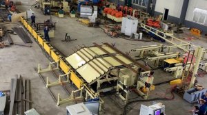 Пакетировщик для трубной линии