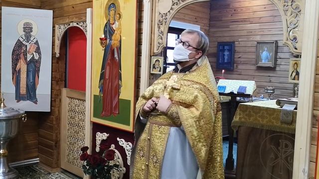 Проповедь отца Сергия в день памяти Святителя Николая, архиепископа Мир Ликийских 19 декабря 2020 смотреть онлайн