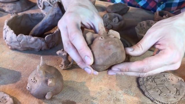 ? Что лепят из глины дети Детский лепет 2 Волшебство керамики смотреть онлайн