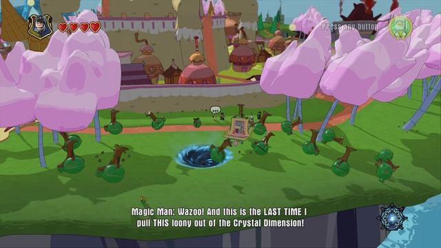 LEGO Dimensions - Adventure Time World - Open World Free Roam Gameplay смотреть онлайн