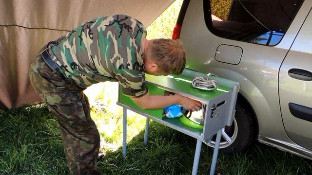 Dacia Logan MCV mini camper / Лада Ларгус миникемпер 1/5. Первый тестовый выезд смотреть онлайн