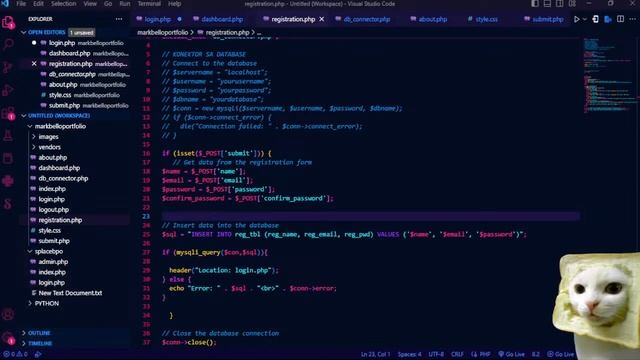 FULL-STACK WEB DEVELOPMENT USING HTML,CSS,BOOTSTRAP PHP/MYSQL | XAMPP APACHE SERVER | 009 смотреть онлайн