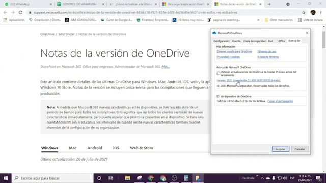¿Cómo Actualizar a la Última Versión OneDrive en Windows 10? смотреть онлайн