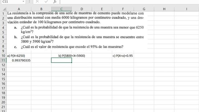 Distribución normal en Excel | Ejemplo 1 смотреть онлайн