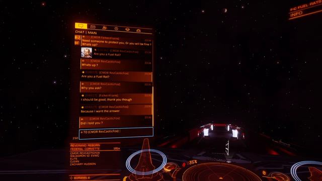 Elite Dangerous another fuel rat killer tries to kill me смотреть онлайн