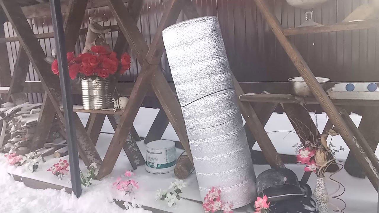 Прогулка в деревне зимой