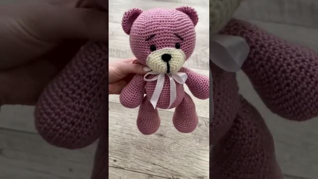 Мишка Амигуруми крючком смотреть онлайн