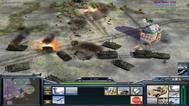 C&C Generals Zero Hour | Global Crisis | Humvees Only смотреть онлайн
