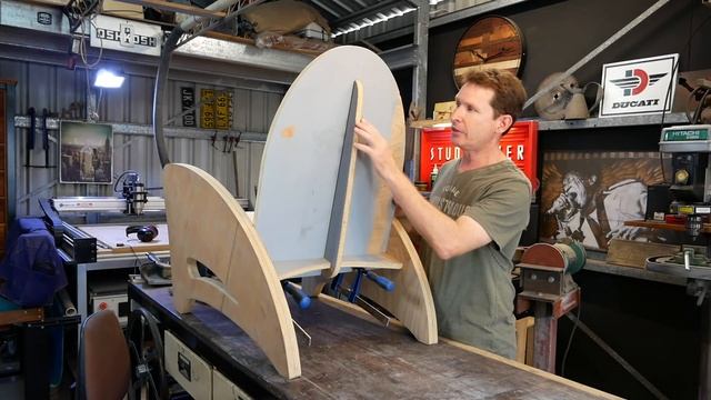 DIY Plywood ART Deco Style Seat - Forme Industrious смотреть онлайн