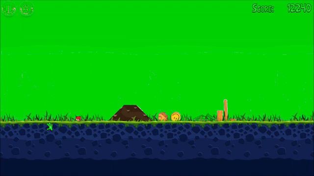 Angry Bird Green Screen