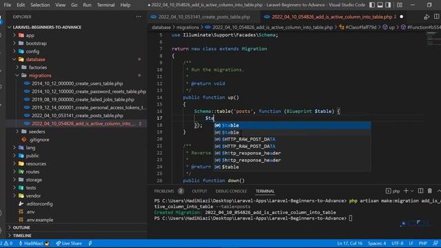(30) Add Column Into Existing Migration Using New Migration | Add Column in table with New Migratio смотреть онлайн
