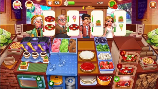 Cooking Madness - Kitchen Frenzy - Level 280-2 (No Boosters) смотреть онлайн