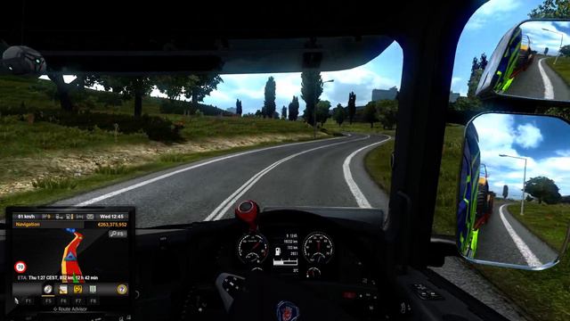 Euro Truck Simulator 2 Truckersmp Report #9 смотреть онлайн