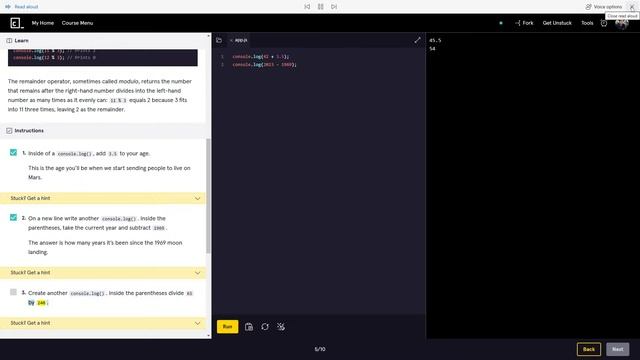 Let's Learn JavaScript with Codecademy смотреть онлайн