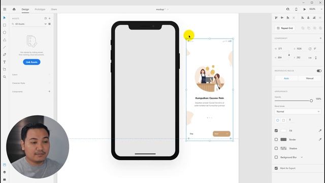 Tutorial Memasang Mockup HP pada Mobile App Design смотреть онлайн