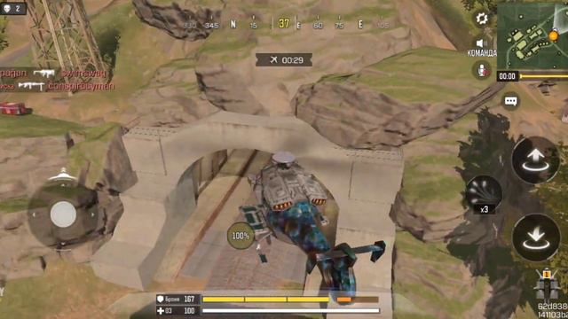 Игра в Кол оф дюти мобайл. Новая  локация. Виживание в городе