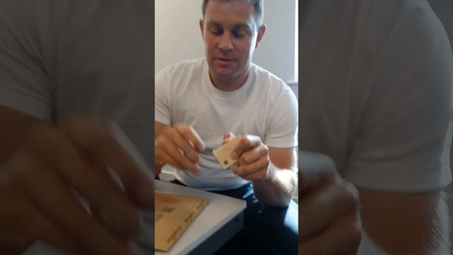 Man Unboxes Usb-c Adapter