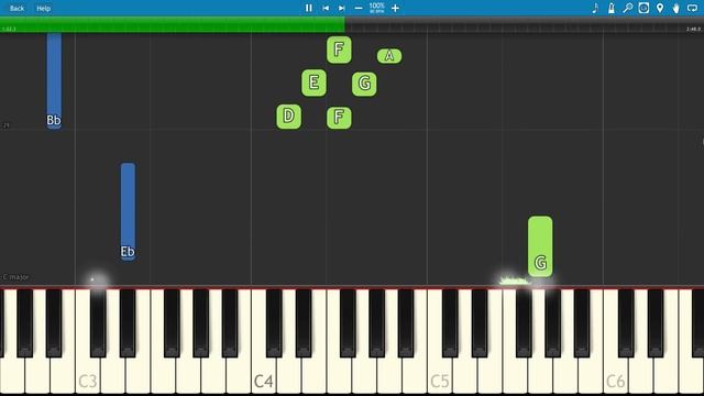 Megalovania EASY Piano Tutorial - Undertale смотреть онлайн