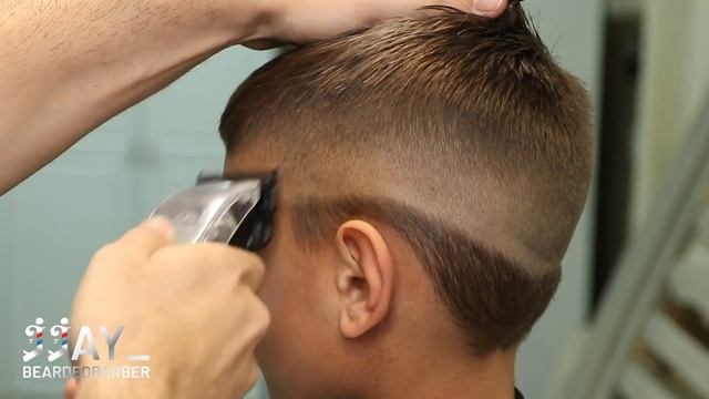 FRESHEST 4 YEAR OLD KID - MID DROP FADE COMBOVER - BARBER TUTORIAL смотреть онлайн