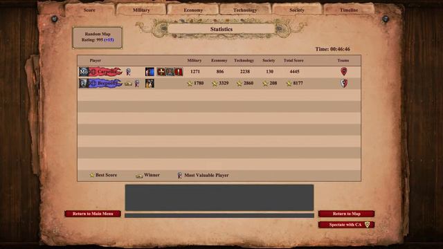 Эпоха Империй 2 | Мультиплеер | 1v1 | Стратегия | Ранговая 900 ELO смотреть онлайн